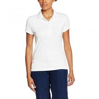 Helly Hansen W Cove - Polo de manga corta para mujer, color blanco, talla M