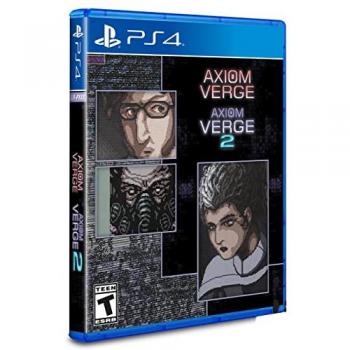 Axiom Verge 1 & 2 Double Pack (Limited Run N123) - Juego para Consola Sony PlayStation 4, PS4, Edición limitada, incluye los juegos Axiom Verge 1 y Axiom Verge 2
