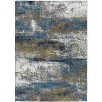 Alfombra Kalia Atticgo 24133 - Diseño moderno, material suave y duradero, fácil de limpiar, antideslizante, disponible en varias dimensiones y colores