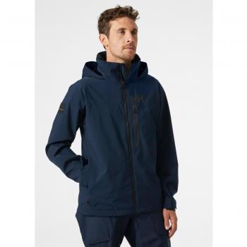 Helly Hansen Men's HP Racing Waterproof Hooded Jacket Navy XL
