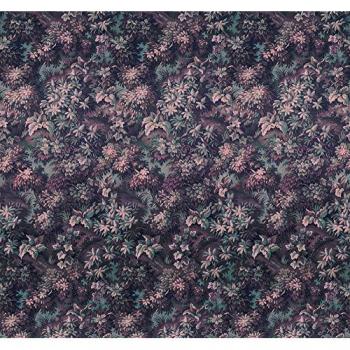 Papel Pintado No Tejido Panorámico Botanique 300x280 cm (Lila/Rosa)