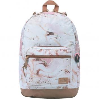 Mochila Totto Tocax juvenil color azul Rosy Gold