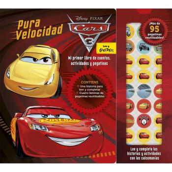 Cars 3. Pura velocidad: Mi primer lbro de cuentos, actividades y pegatinas - DISNEY, PRINCESAS