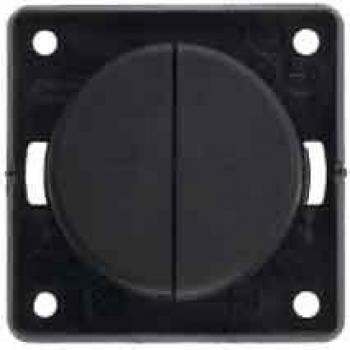 Berker Series Switch Built-in Anthracite 936552505