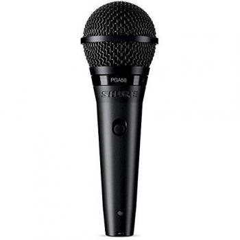 Shure PGA58-QTR Dynamic Cardioid Vocal Microphone with XLR Cable
