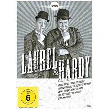 Laurel & Hardy - Rache ist süß/Friss oder stirb/Verliebtes Herz/Stierkämpfer mit Herz/Bears and Bad Man/The Hobo/Her Boy Friend/The Villain/Fiddlin Around [Alemania] [DVD]