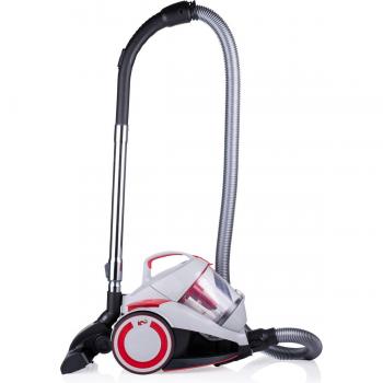 Aspiradora Sin Bolsa Dirt Devil DD2502 - 700W - Filtro HEPA 12 - 3 Accesorios - Color Gris/Rojo