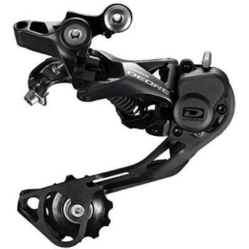 Shimano RD-M6000 Deore Sombra de 10 velocidades; Desviador trasero de diseño, SGS, negro