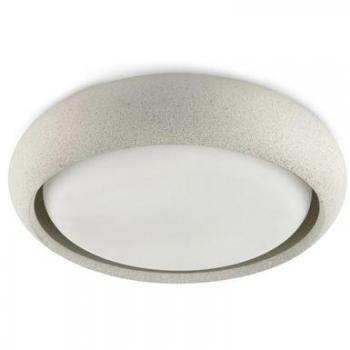 Plafón LED exterior Faro Barcelona 72352 ANGA 240 Blanco