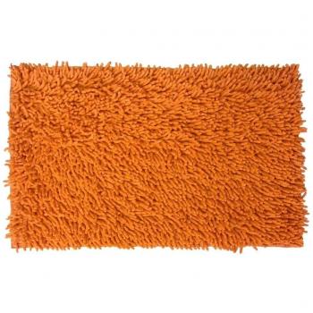 Laroom 10848 - Alfombra algodón churros 4 cm , color naranja