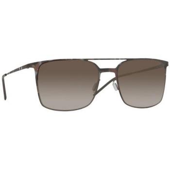 Italia Independent II 0212 093.000 Men's Brown Sunglasses Size 55