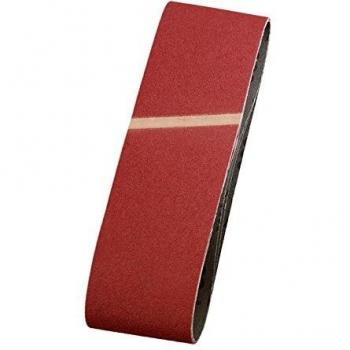 KWB 49912508 Pack de 3 Bandas abrasivas, 75x533mm, Set de 3 Piezas