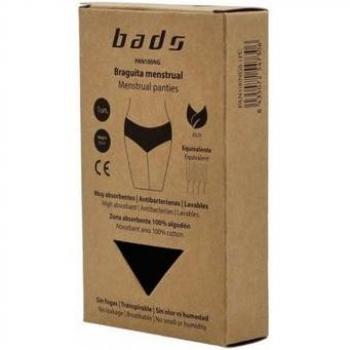 Braguita Menstrual Negra Sin Costura Talla M