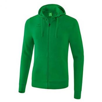 Erima Basic Junior Zip Hoodie Emerald 140 cm Unisex