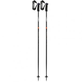 Leki Neolite Airfoil Alpine Trekking Poles 130cm Unisex Black/Neon Orange