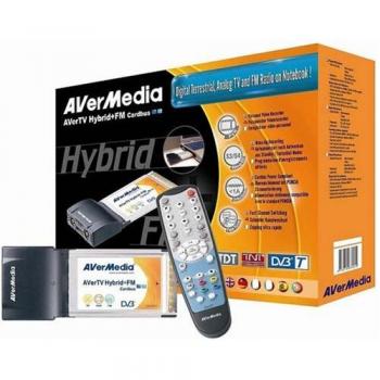 AVERMEDIA AverTV hybrid FM Cardbus Interno DVB-T CardBus - Sintonizador de TV