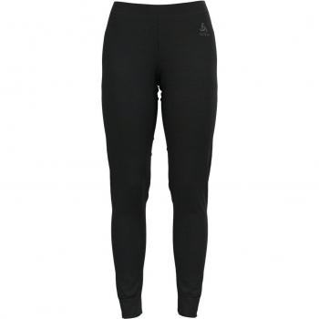 Odlo - Pantalón térmico de mujer BL Bottom Long Merino 200, Malla larga Odlo Natural Merino 200 negro puro mujer - S