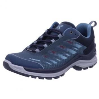 Zapatillas de senderismo LOWA Ferrox GORE-TEX® LO para mujer, color navy/eisblau, talla 38