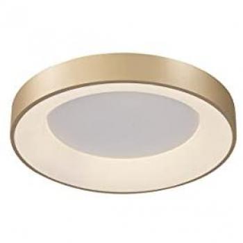 Plafón LED Aro Dorado 45 cm 30W 3000K 2250lm con Garantía de 3 años