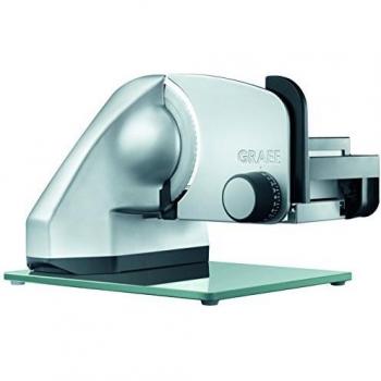 Graef C90EU Cortafiambres con Bandeja de Acero Inoxidable, 170 W, Plateado