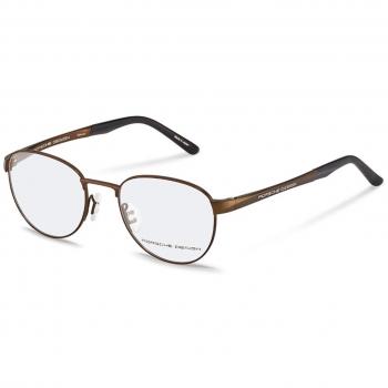 Porsche Design P8369 D Armazones y Lentes Recetados para Hombre Marrones 52