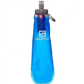 Salomon Softflask XA Filtro Antibacterias Unisex 490ml, Perfecto para Correr, Senderismo, Esquiar y Snowboard, Azul/Blue