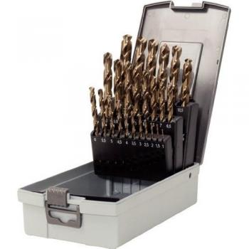 Surtido de brocas HSS-CO pulido 25 pzs 1-13mm KS Tools 330.3623