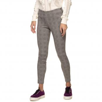Only Women's Tia Leggings Grey in Size Large