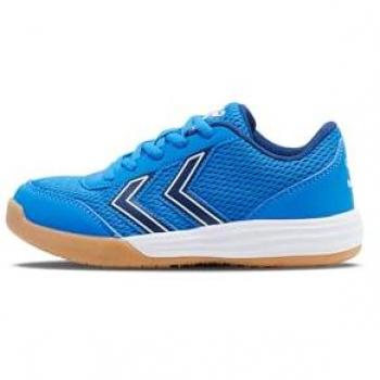 Hummel Multiplay Flex LC Junior Indoor Sneakers for Kids - Unisex, Blue, Size 37