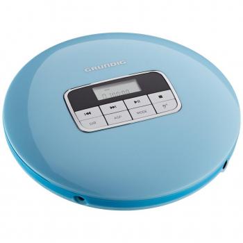 Reproductor de CD Portátil Grundig GCDP 8000 Azul - MP3/WMA, 12h de autonomía, 20-20000 Hz, 40s anti-shock