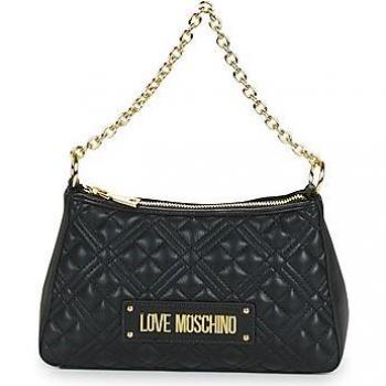 Bolso Love Moschino JC4135PP0F para mujer, color negro, diseño elegante, material de alta calidad, cierre con cremallera, asas cortas y larga correa ajustable
