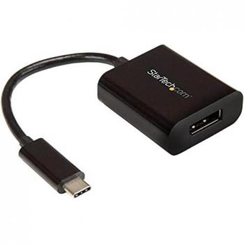 StarTech.com USB C to DisplayPort Adapter - 4K 60Hz/8K 30Hz - USB Type-C to DP 1.4 HBR2 Adapter Dongle - Compact USB-C Monitor Video Converter