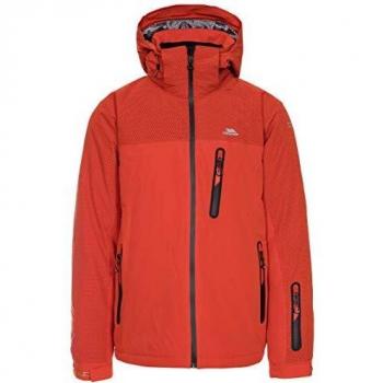 Trespass Appin Waterproof Chaqueta de esquí, Hombre, Flame, Small