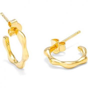 Pendientes Mujer Secrecy Plata de ley 2 cm