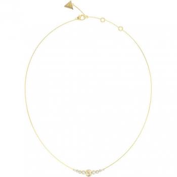 Collar Guess Perfect Illusion de Acero y Cristales