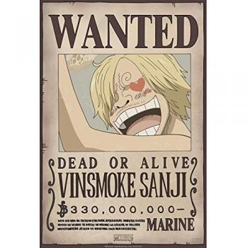 ABYstyle- One Piece - Poster - Wanted Sanji New 2