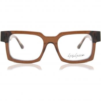 Yohji Yamamoto L013 A002 Men's Eyeglasses, Brown, Size 49, Frame Only, Blue Light Block Available