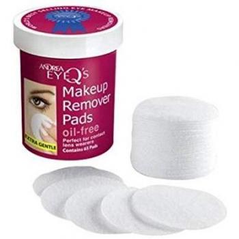 Andrea Eye Q Ultra Quick Makeup Remover Pads - 65 Count (Pack of 3)