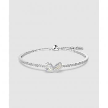 Swarovski Mesmera White Mixed Cuts Rhodium Bangle 5667253