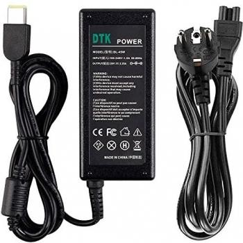 DTK 20V 2.25A 45W Cargadores y adaptadores para portátiles y netbooks para Lenovo thinkpad Cargadore Portátile Netbook Ordenador Computadora AC Laptop Adaptador Cargador Connector【11.0 * 5.0mm】