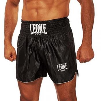 Pantalones Cortos de Boxeo Básicos Leone1947 para Hombre, Negro, Talla 2XL