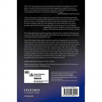 Pro-Poor Economic Development: Growth, Inequality, and Poverty Insights (Wider Studies in Development Economics)