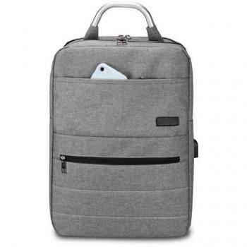 Mochila Subblim Elite Airpadding Backpack para Portátiles hasta 15.6 con Puerto USB en color Gris