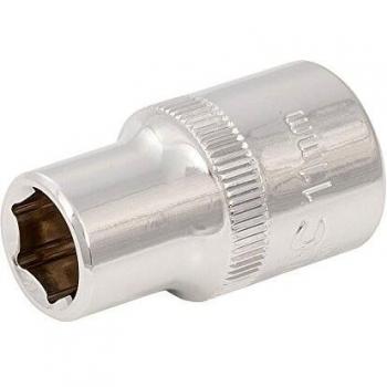 Silverline Tools 342615 Vaso métrico de 1/2-23 mm, Gris, 11 mm