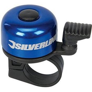 Silverline 858804 - Timbre para bicicleta 80 x 100 mm