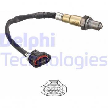 Sonda lambda DELPHI ES21208-12B1, tipo de producto: sensor de oxígeno, características: alta precisión, diseño robusto, compatible con múltiples marcas y modelos de vehículos, fácil instalación, cumple con estándares OEM