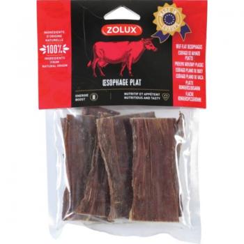 Mordedor de perro Zolux Esófago Plano de Carne de Vacuno 100 g