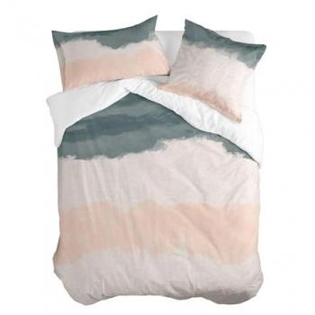 Funda Nórdica HappyFriday Blanc Seaside Multicolor 260 x 240 cm, 100% algodón, calidad de 150, para cama de 180/200