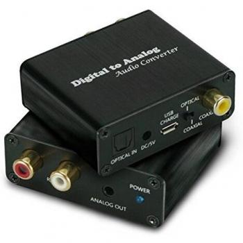 Atlantis Land A04-DAC-02 Negro convertidor de audio - Conversor de audio