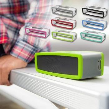 Funda de viaje de TPU y silicona suave para altavoces Bluetooth Bose SoundLink Mini 1/2, protección completa
